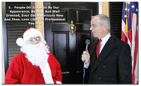 Santa’s Message to Luxury Real Estate Agents