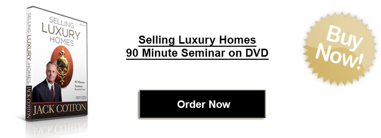 Jack Cotton - Selling Luxury Homes DVD