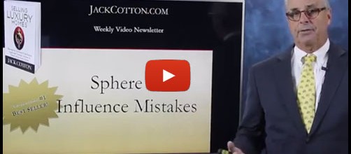 Luxury Sphere of Influence Mistakes